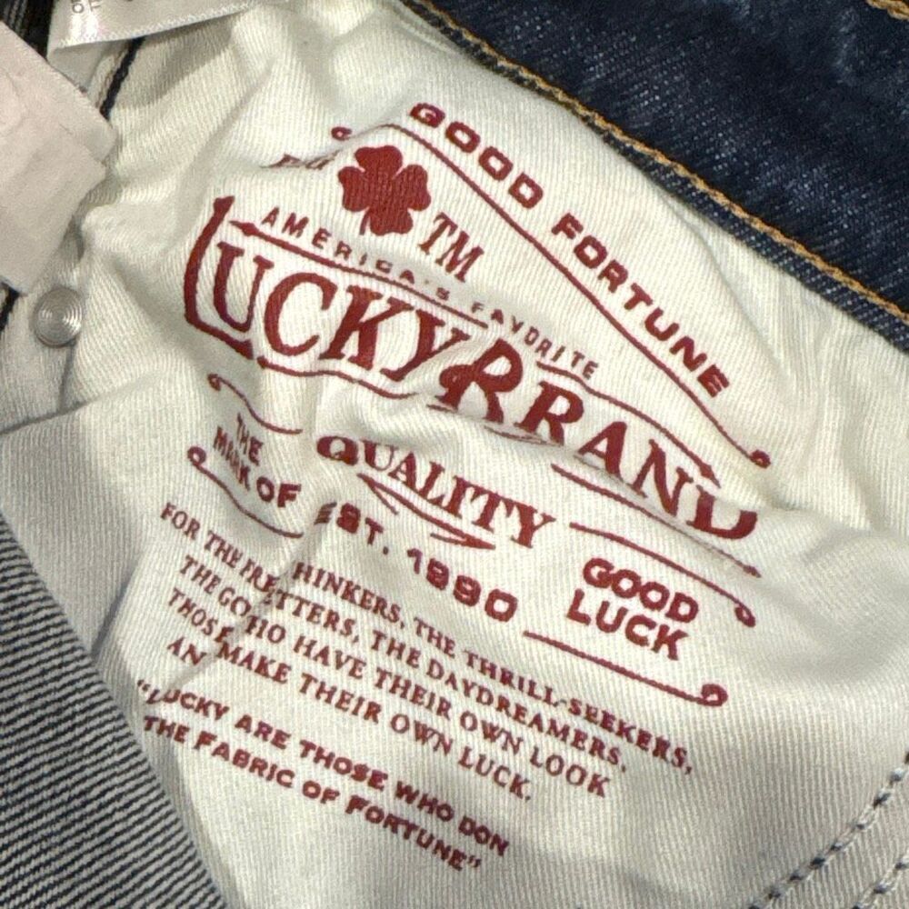 Lucky Legend 90s loose high rise crop Jeans size 6/28 - Picture 8 of 10